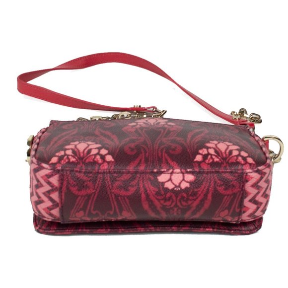 TORY BURCH Robinson Carmine Floral Printed Adjustable Chain Mini Crossbo… - Picture 9 of 12